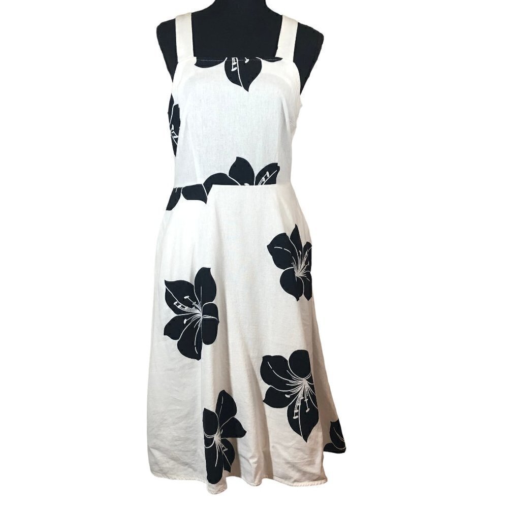 Love for Humanity Who What Wear Black and White Dress Size S